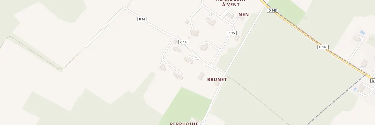 Plan du 3 Rte de Hourquet à Caupenne-d’Armagnac