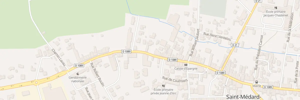 Plan du 142 Rue de la République à Saint-Médard-de-Guizières