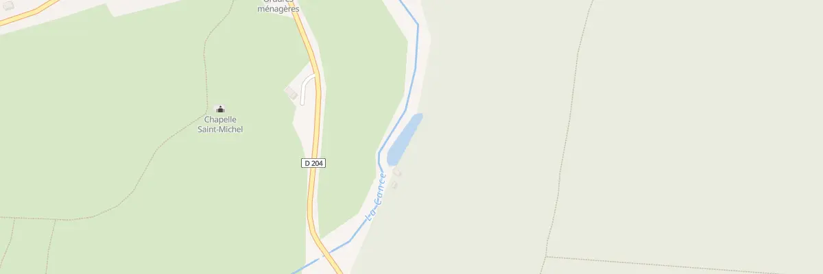Plan du 3260 Rte de la Cance à La Lande-de-Goult