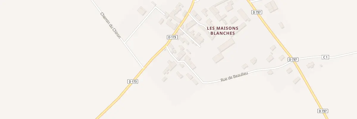 Plan du 9005 Rue de Beaulieu à Loubillé