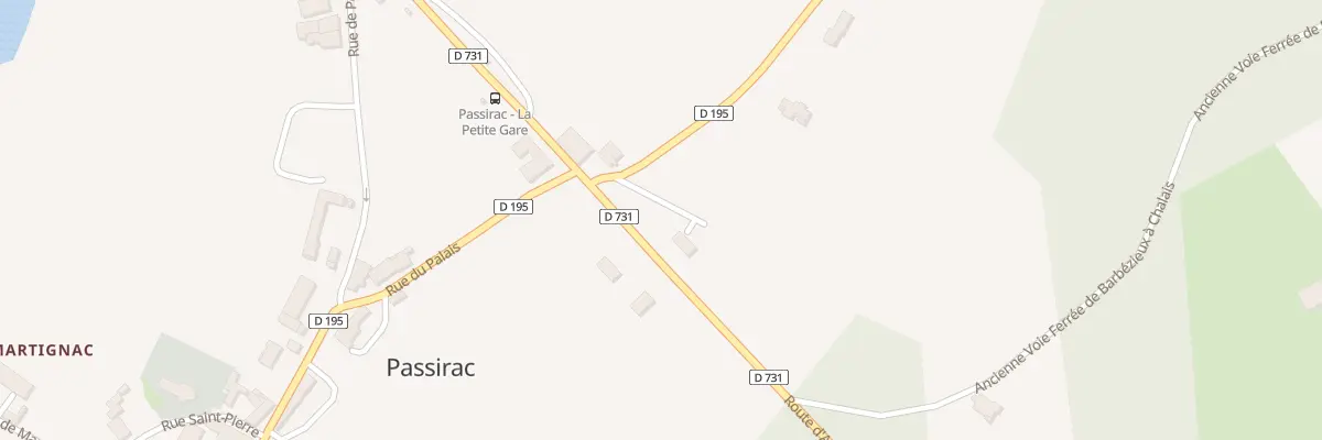 Plan du 5166 Bois Chavent à Passirac