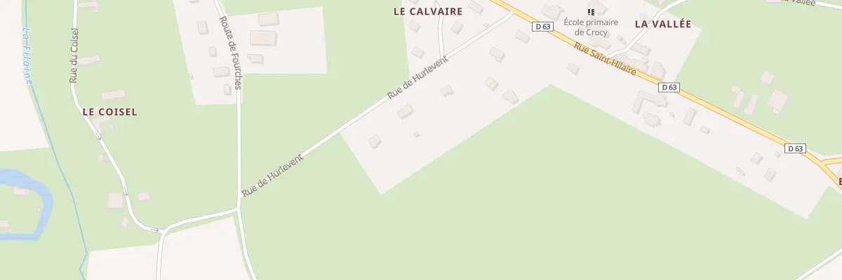 Plan du 9 Rue du Hurlevent à Crocy