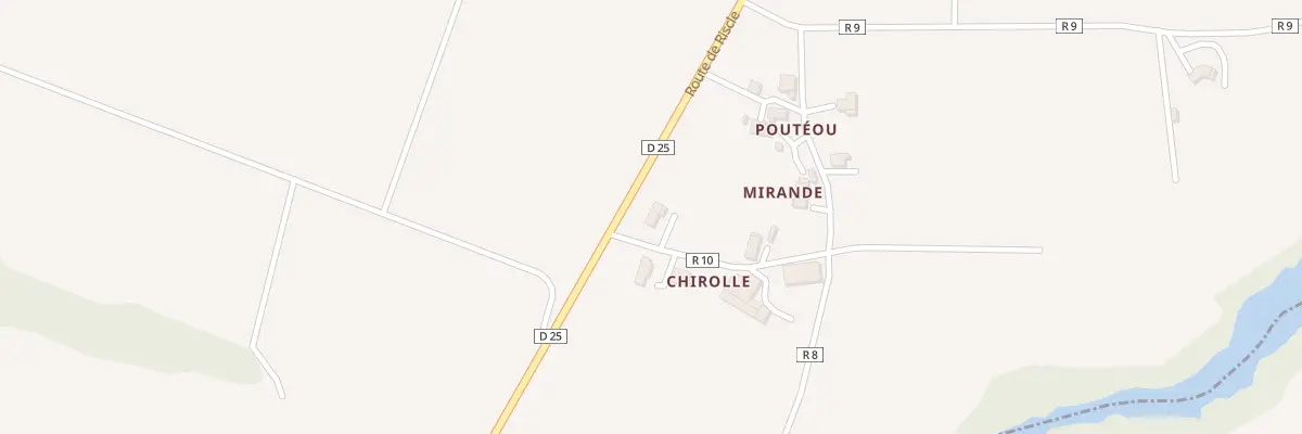 Plan du 41 Chem de Chirolles à Saint-Martin-d’Armagnac