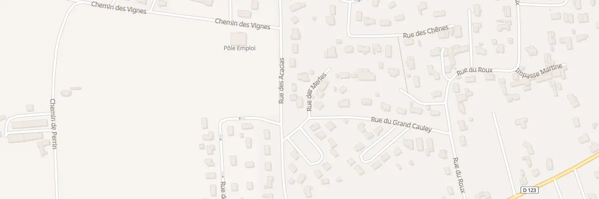 Plan du 21 Rue du Grand Cauley à Saint-Magne-de-Castillon