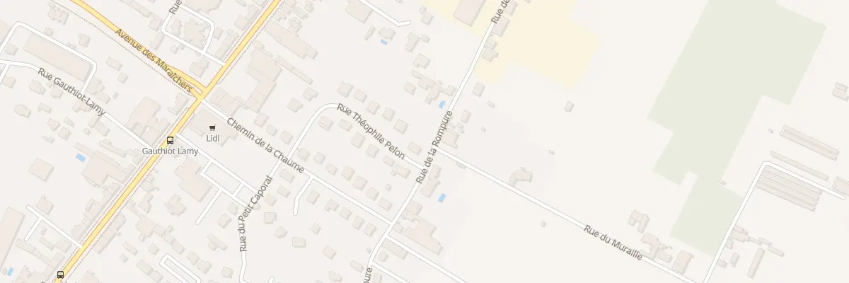 Plan du 35B Rue de la Rompure St Lambert à Saumur