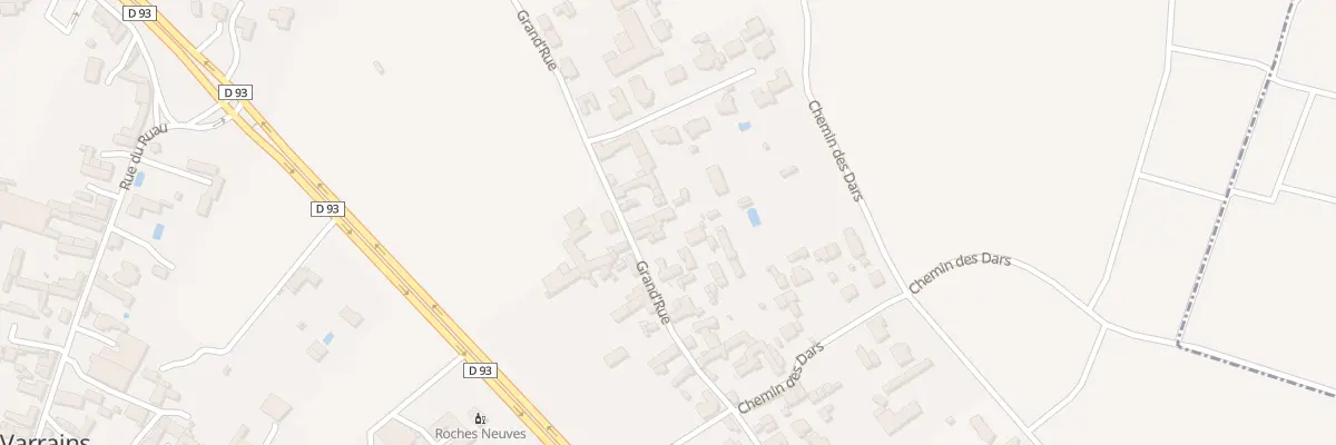 Plan du 29 Grand’Rue à Varrains