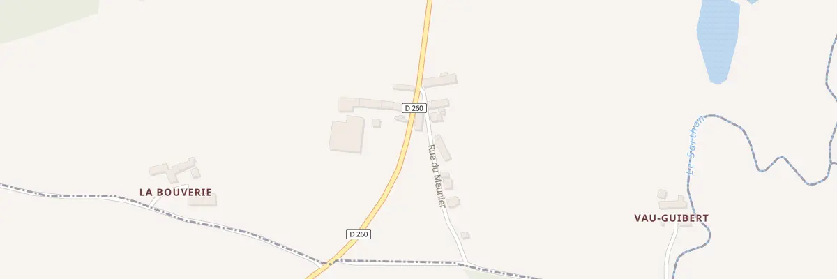 Plan du 30 Rue du Meunier à Ravigny
