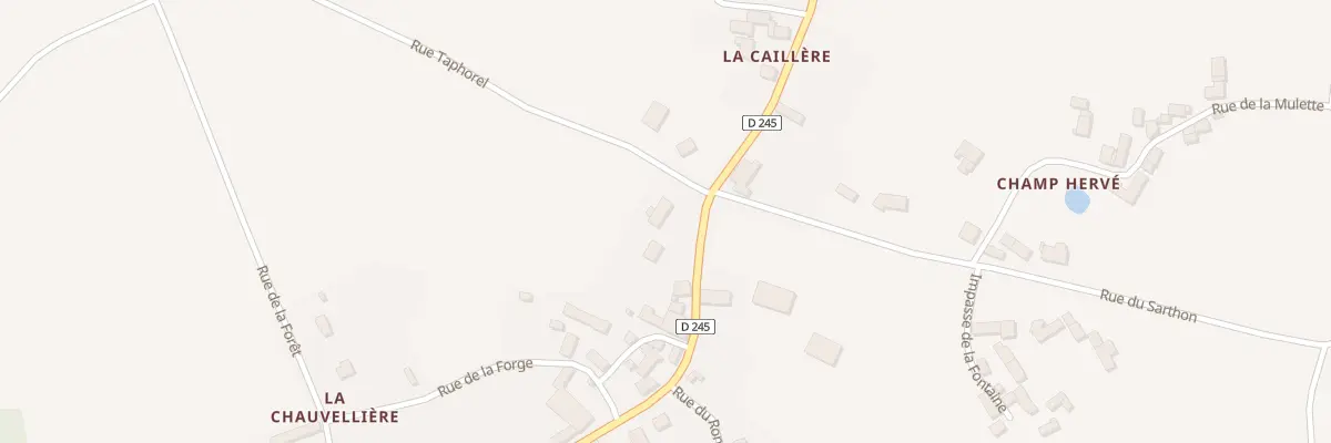 Plan du 19 Rue Tapharel à Ravigny