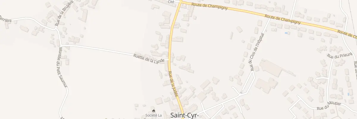 Plan du 5010 Rue de la Judée à Bellevigne-les-Châteaux