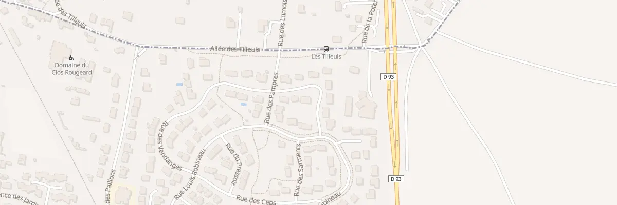 Plan du 2 Rue des Vignes (Chace) à Bellevigne-les-Châteaux