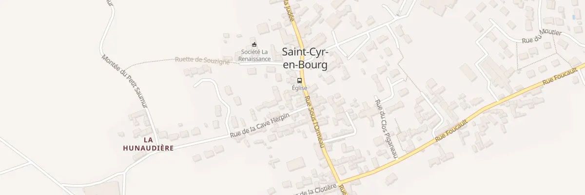 Plan du 2 Rue sous l’Ormeau à Bellevigne-les-Châteaux