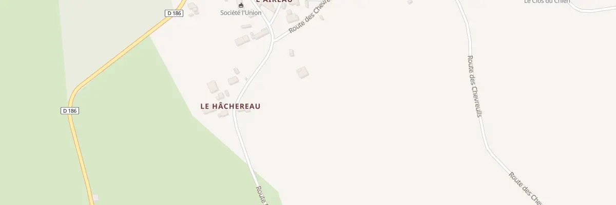Plan du 10 L’Aireau à La Lande-Chasles