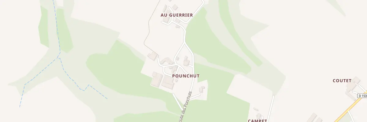Plan du 361 Rte des Ponchuts à Panjas
