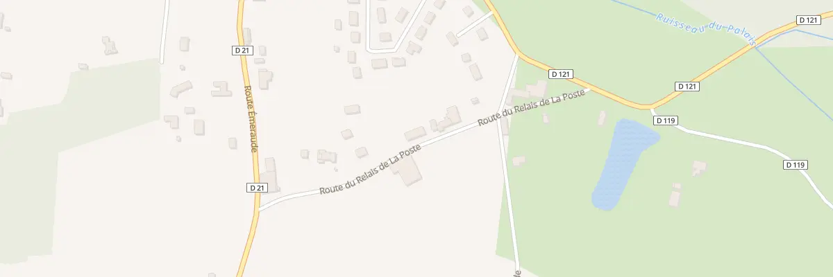 Plan du 213 Rte du Relais de Poste à Petit-Palais-et-Cornemps