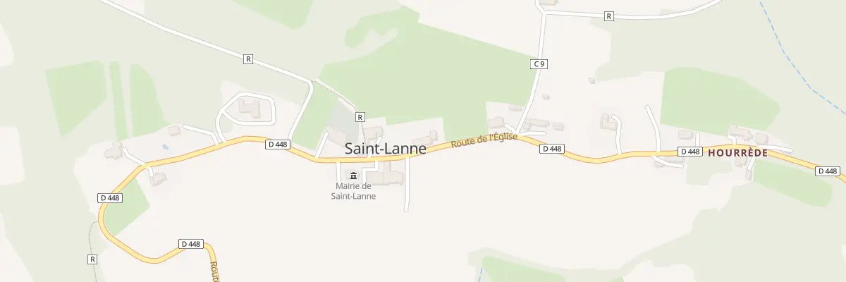 Plan du 475 Rte de l’Eglise à Tarbes