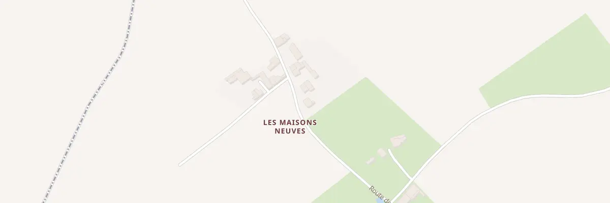Plan du 5 Rte des Maisons Neuves à Maisonnay