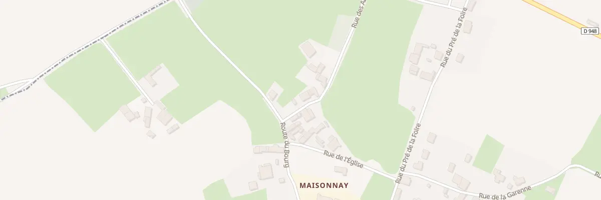 Plan du 3 Rue des Abeilles à Maisonnay