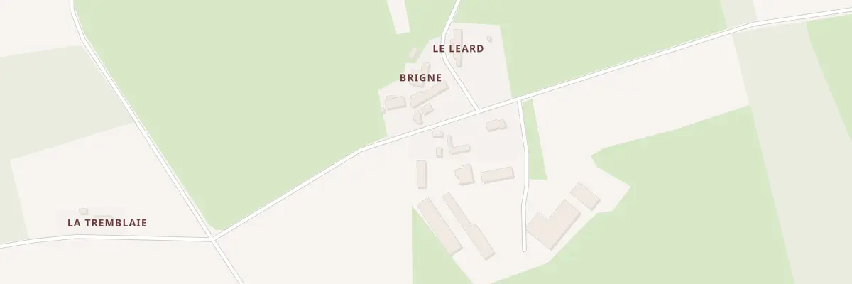 Plan du 5119 Brigne Est à Bousse