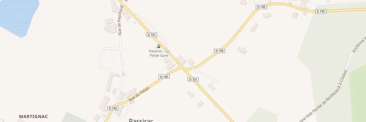 Plan du 5055 Le Bourg chez Charles à Passirac