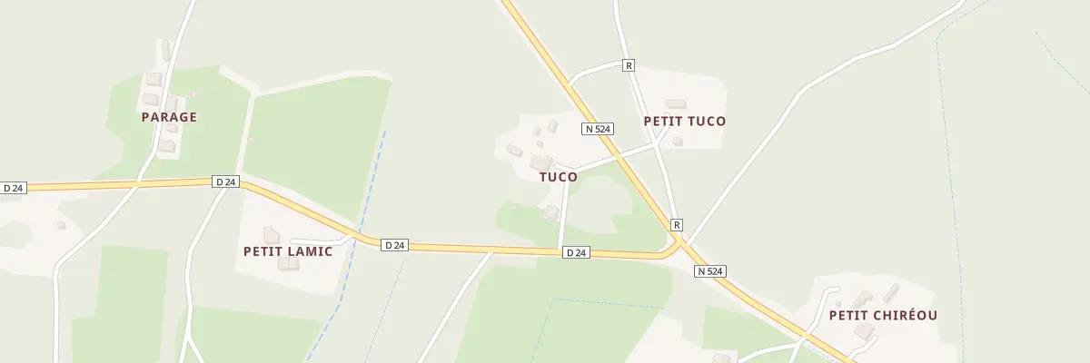Plan du 17 Rte d’Estampon à Losse