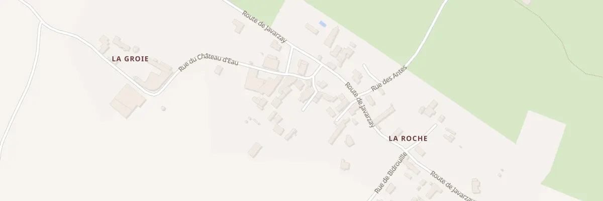 Plan du 1 Imp des Lauriers à Bougon
