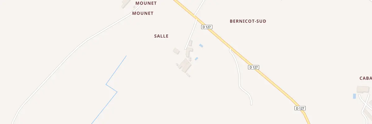 Plan du 5 Salles à Blasimon