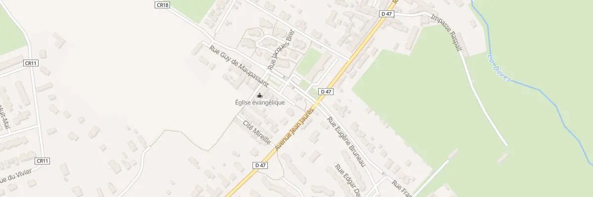 Plan du 5696 Rue Guy de Maupassant à Mézidon Vallée d’Auge