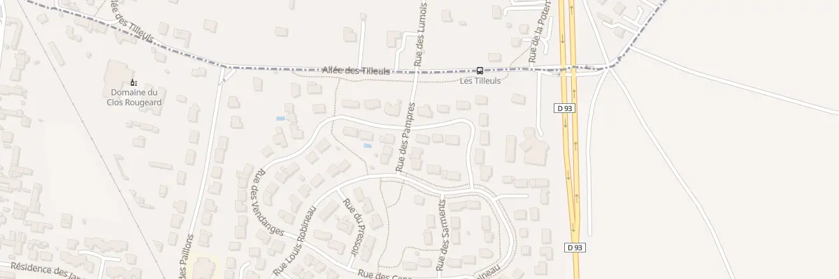 Plan du 6 Rue des Vignes (Chace) à Bellevigne-les-Châteaux