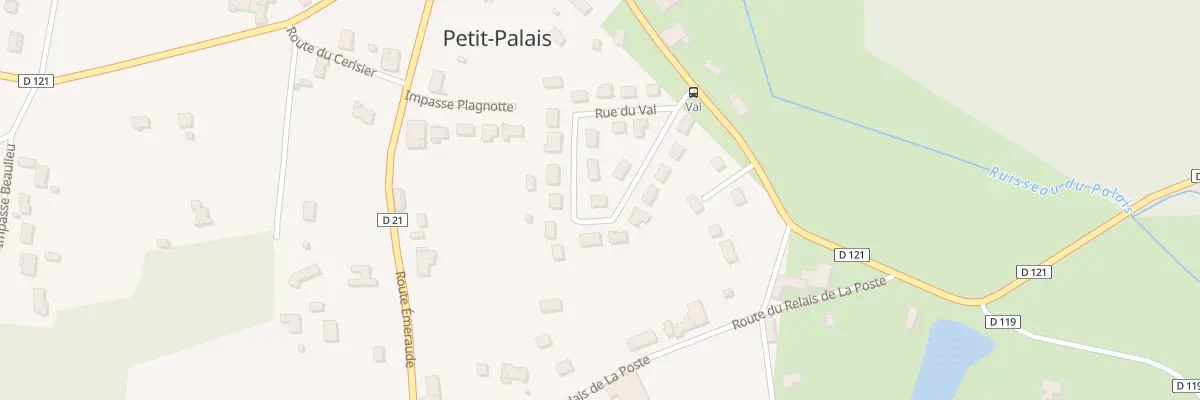 Plan du 23 Lot Le Val de Petit Palais à Petit-Palais-et-Cornemps