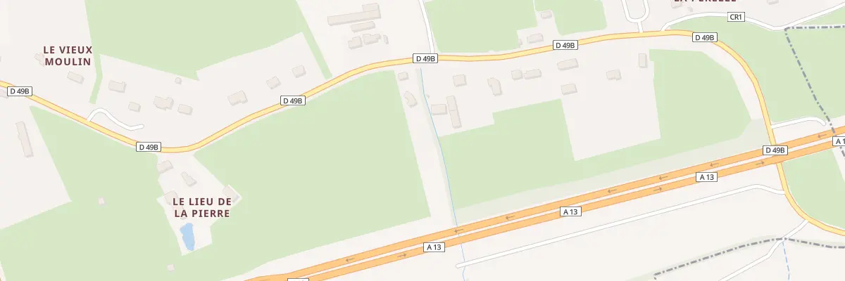 Plan du 663 Che de la Belle Épine à Cricqueville-en-Auge