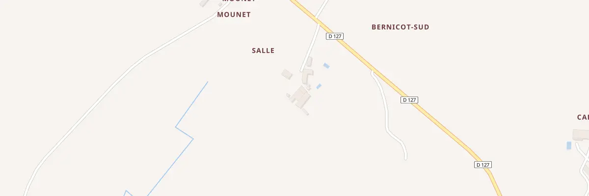 Plan du 3 Salles à Blasimon