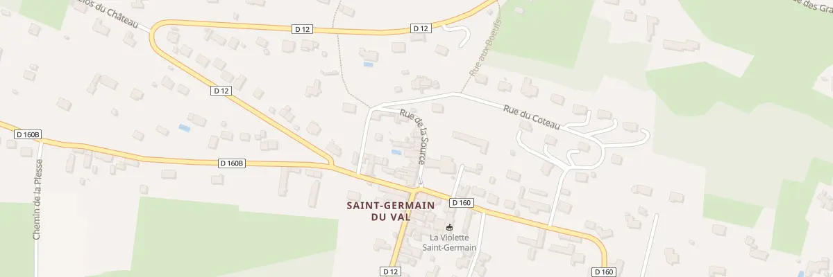 Plan du 15 Rue de la Source à La Flèche