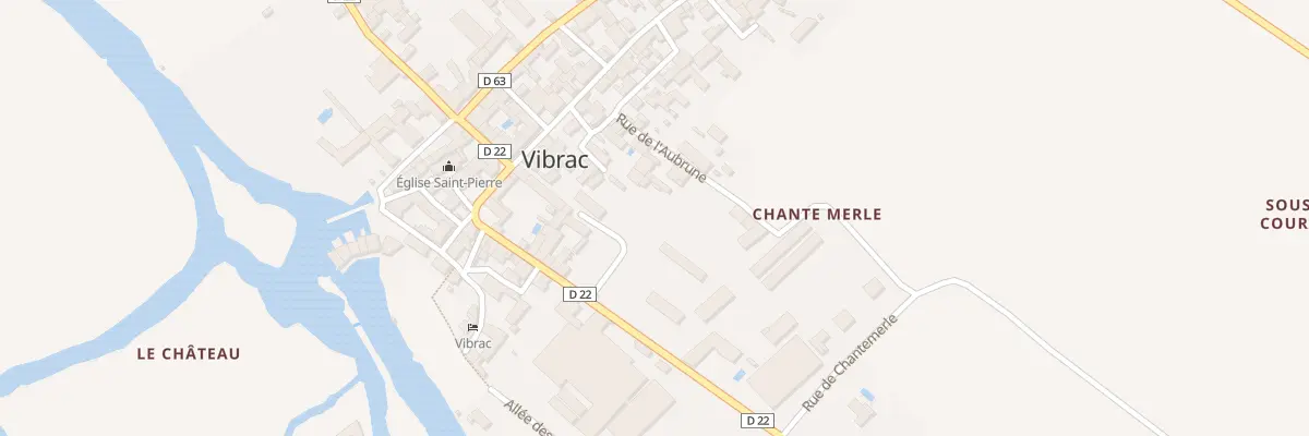Plan du 6 Imp de la Forge à Vibrac
