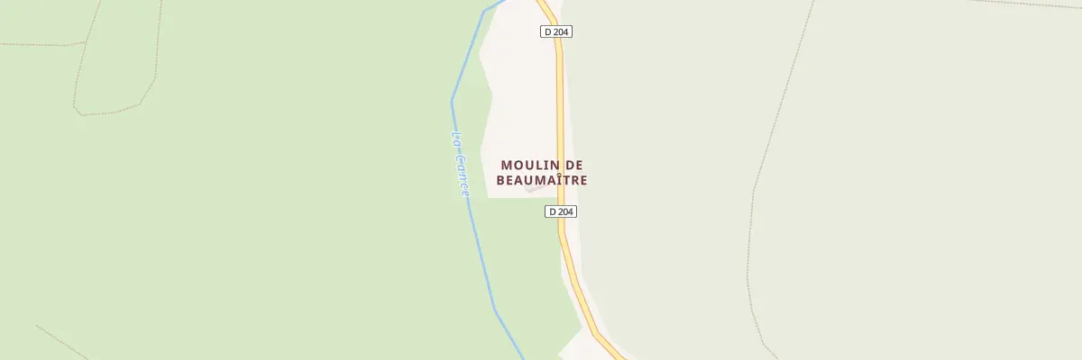 Plan du 3091 Rte de la Cance à La Lande-de-Goult