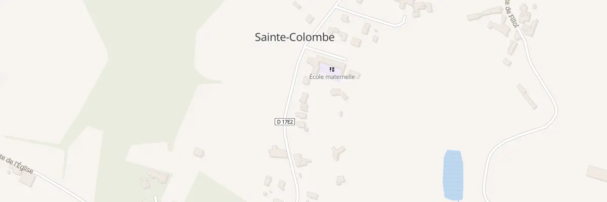 Plan du 38C Maugras Est à Sainte-Colombe