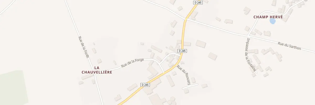 Plan du 46 Rue de la Forge à Ravigny