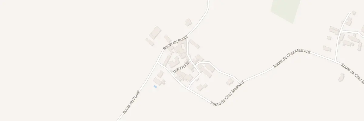 Plan du 5026 Chez Mesnard à Ladiville