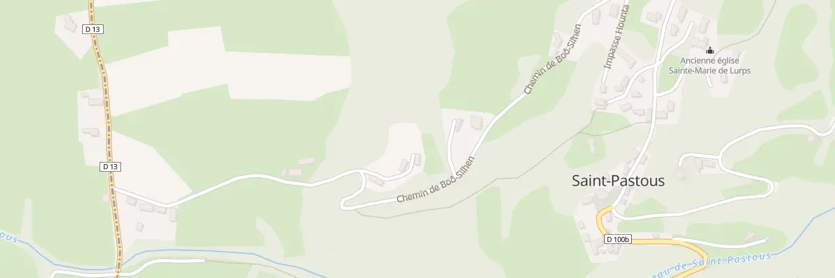 Plan du 26B Che de Boo Silhen à Saint-Pastous