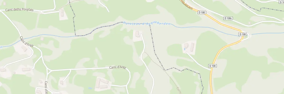 Plan du 69 Cami d’Areit à Préchac