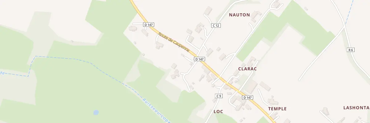 Plan du 51 Rte de Caupenne à Caupenne-d’Armagnac
