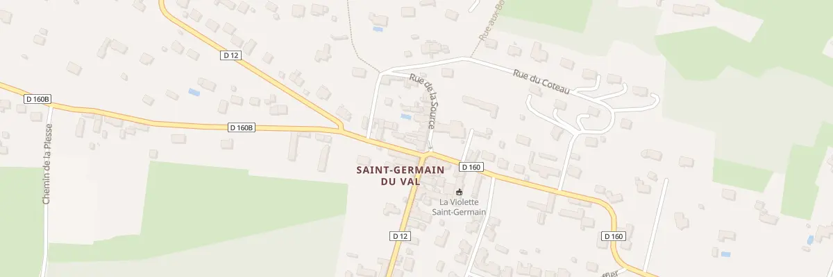 Plan du 3 Rue de la Source à La Flèche