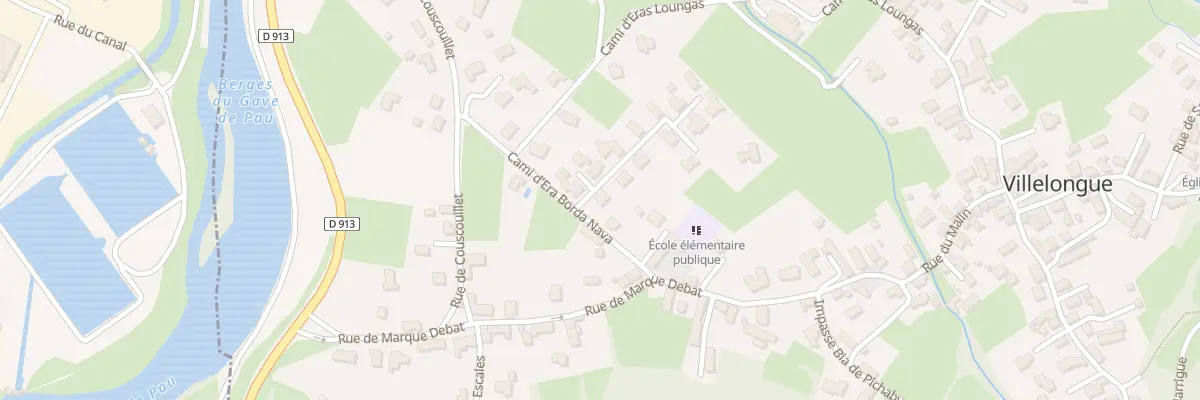 Plan du 8 Cami d’Éra Bordà Nava à Villelongue
