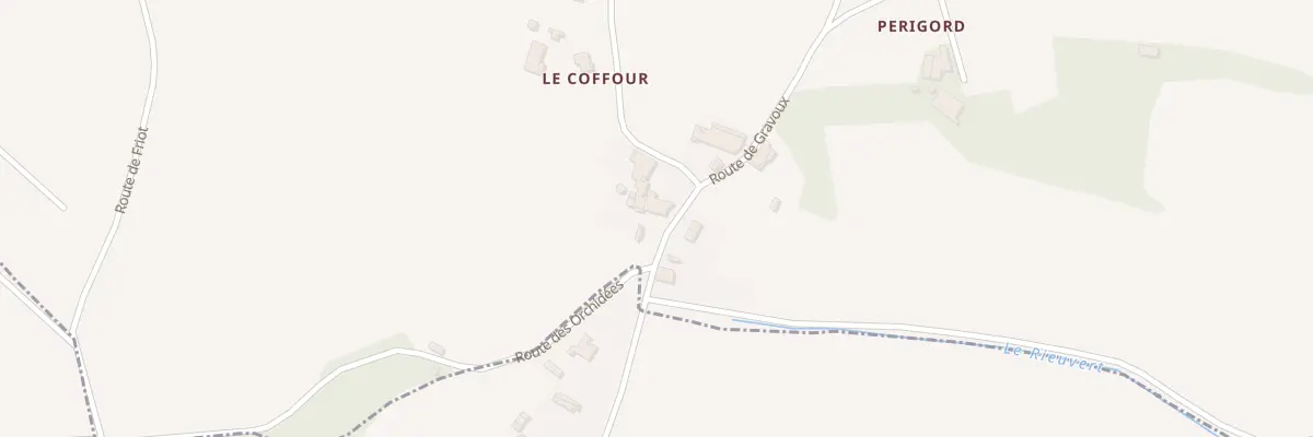 Plan du 4 Le Coffour à Saint-Genès-de-Castillon