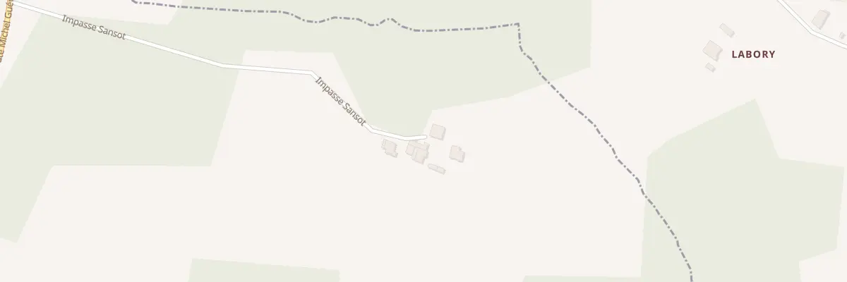 Plan du 16 Sansot à Cauvignac