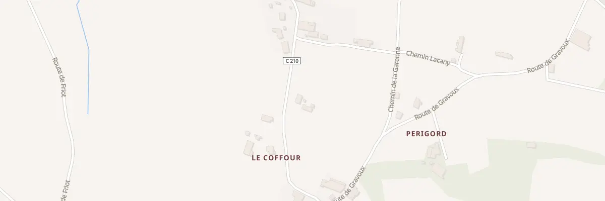 Plan du 101A Le Coffour à Saint-Genès-de-Castillon