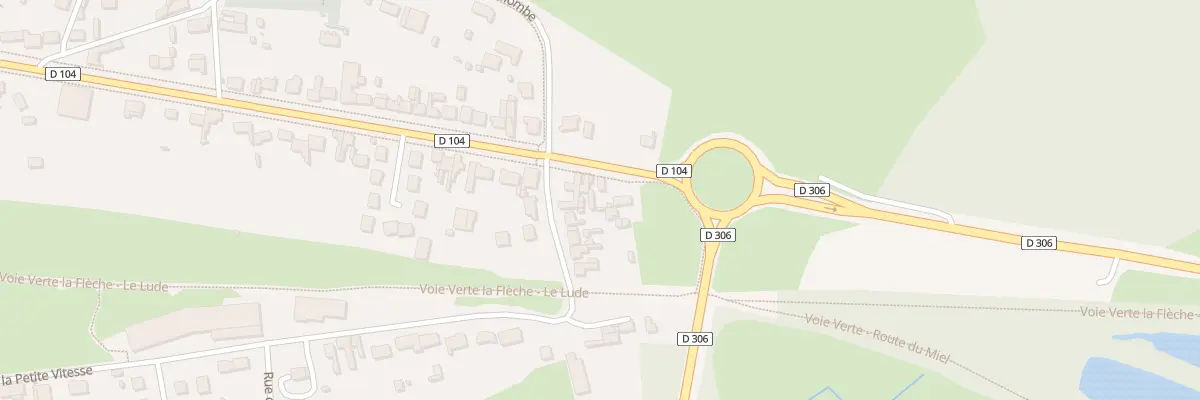 Plan du 124 Av d’Estournelles de Constant à La Flèche