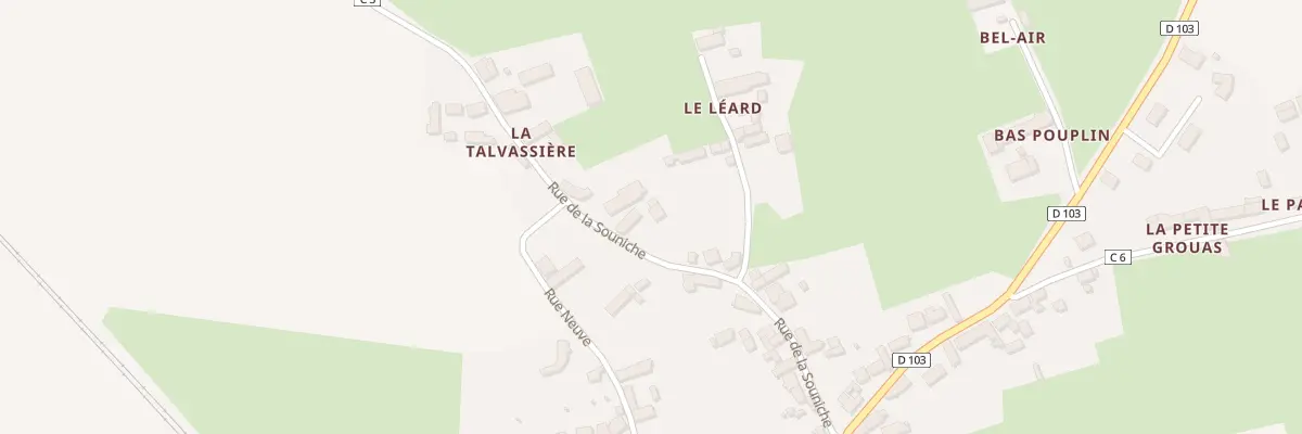 Plan du 10 Rue de la Souniche à Crissé