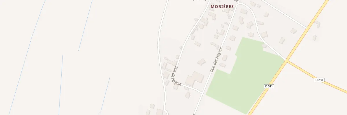 Plan du 3 Rue de l’Église à Vendeuvre