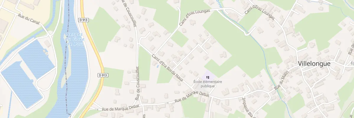 Plan du 32 Cami d’Éra Bordà Nava à Villelongue