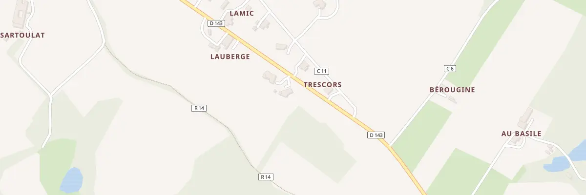 Plan du 5244 Lauberge à Caupenne-d’Armagnac